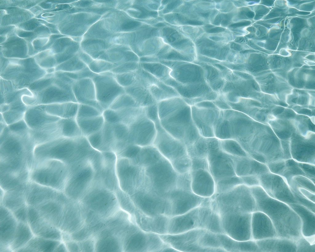 Clear, balanced pool water after weekly maintenance